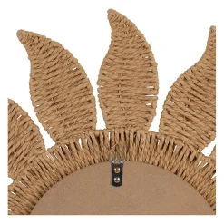 Miroir rond en corde naturel d60cm - Allegra