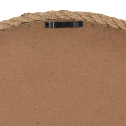 Miroir rond en sapin d53cm - Trappeur