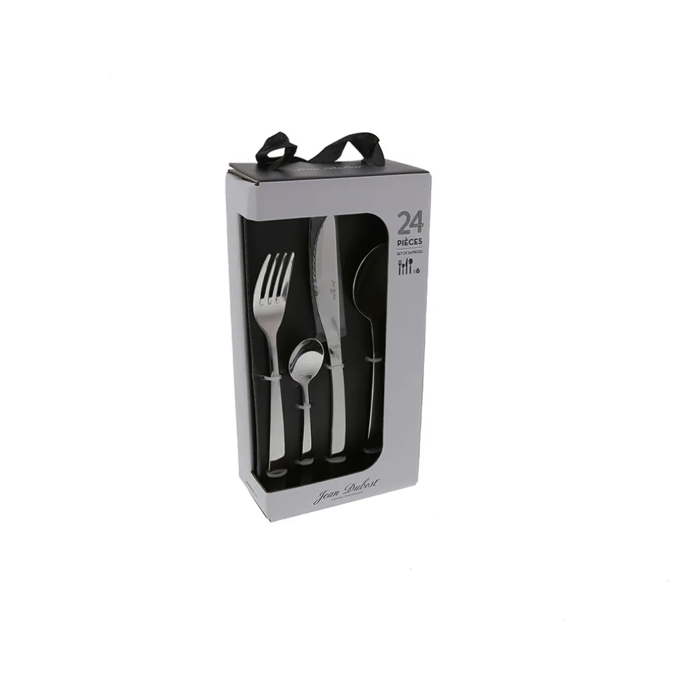 Ménagère 24 pièces en acier inoxydable - Jet