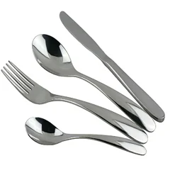 Ménagère 16 pièces en inox poli gris - Bagatelle