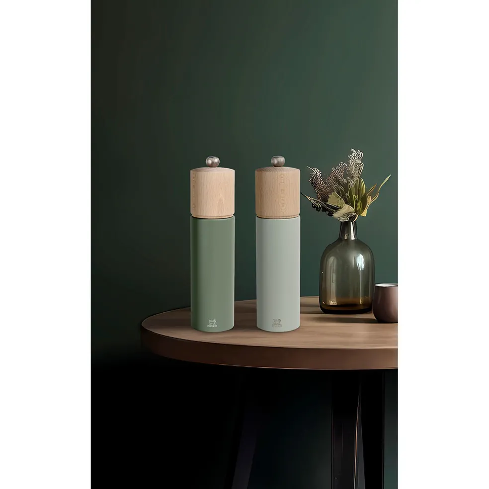 Moulin à poivre vert fougère h21.5cm - Boreal