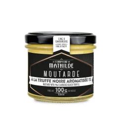 Moutarde a la truffe noire aromatisée 100gr