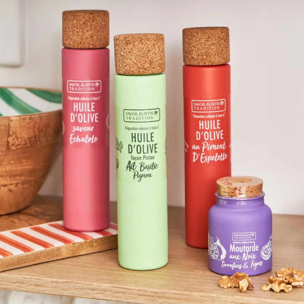 Moutarde aux noix torréfiées et figues 130ml