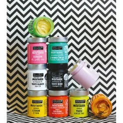 Moutarde saveur yuzu et basilic thai