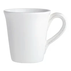 Mug en faïence blanc - campagne