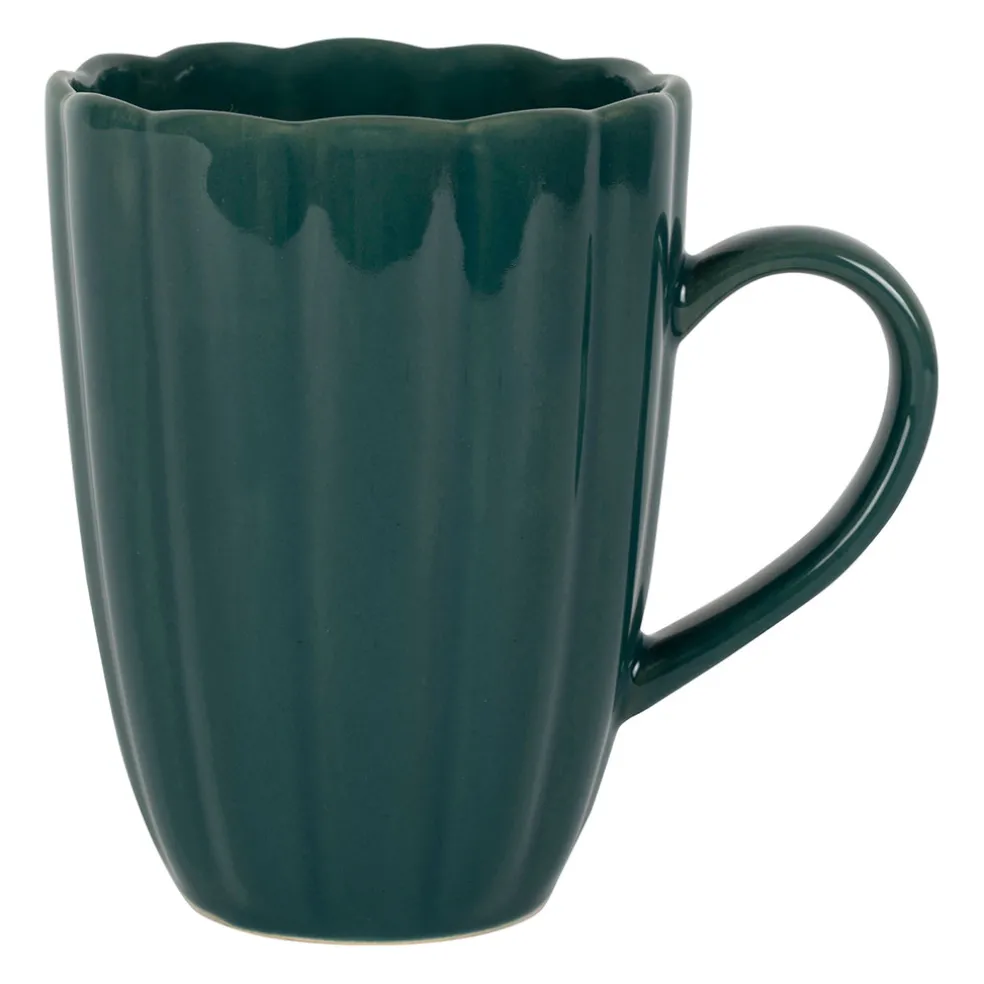 Mug en grès émeraude 30cl - Romancero