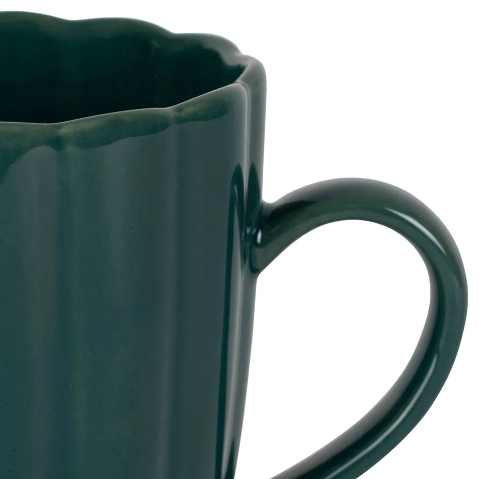 Mug en grès émeraude 30cl - Romancero