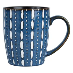 Mug en porcelaine indigo - urazia