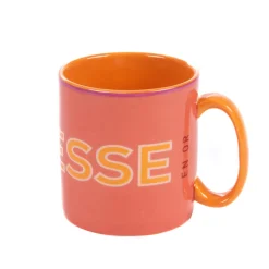 Mug en porcelaine Maitresse rose - Sunny