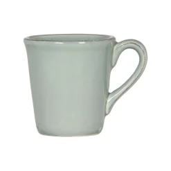 Mug expresso vert d'eau en faïence