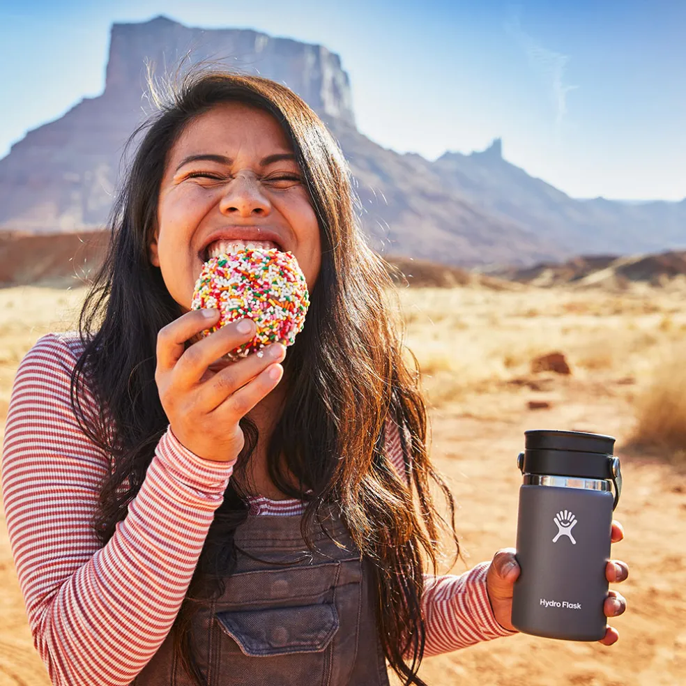 Mug isotherme bouchon flex vert agave 355ml