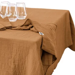 Nappe camel 150x250cm - Gaia