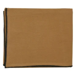 Nappe corino tabac 320x160cm coton lavé 170g/m2