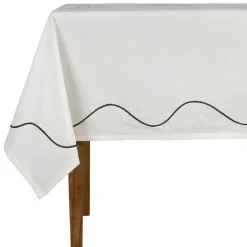 Nappe en coton écru 250x145cm - P'tit légumes