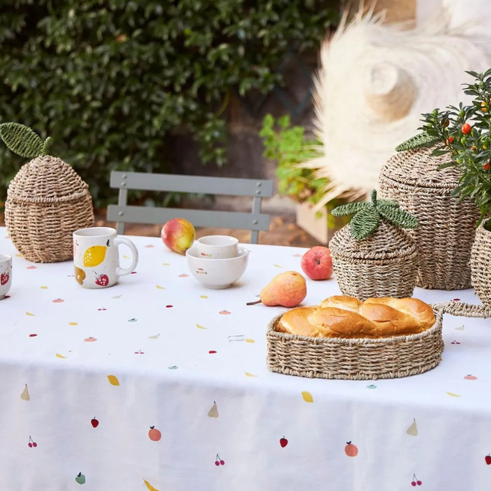 Nappe en coton multicolore 250x145cm - Les Fruits