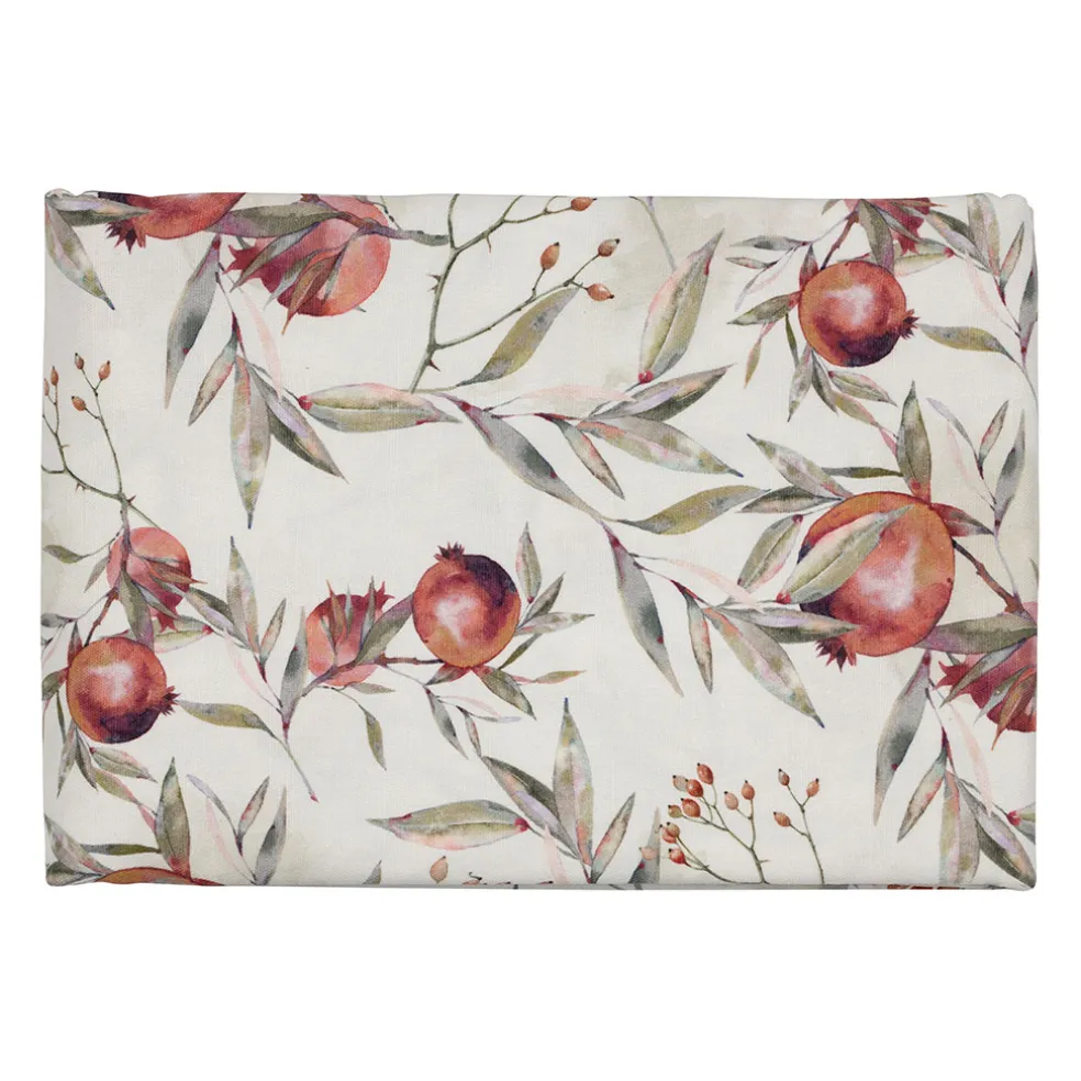 Nappe en coton naturel 160x160cm - Grenadier