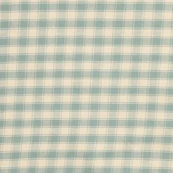 Nappe en coton vichy sauge 250x150cm - Campagne