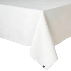 Nappe en lin et coton blanc 160x250cm - Zilia