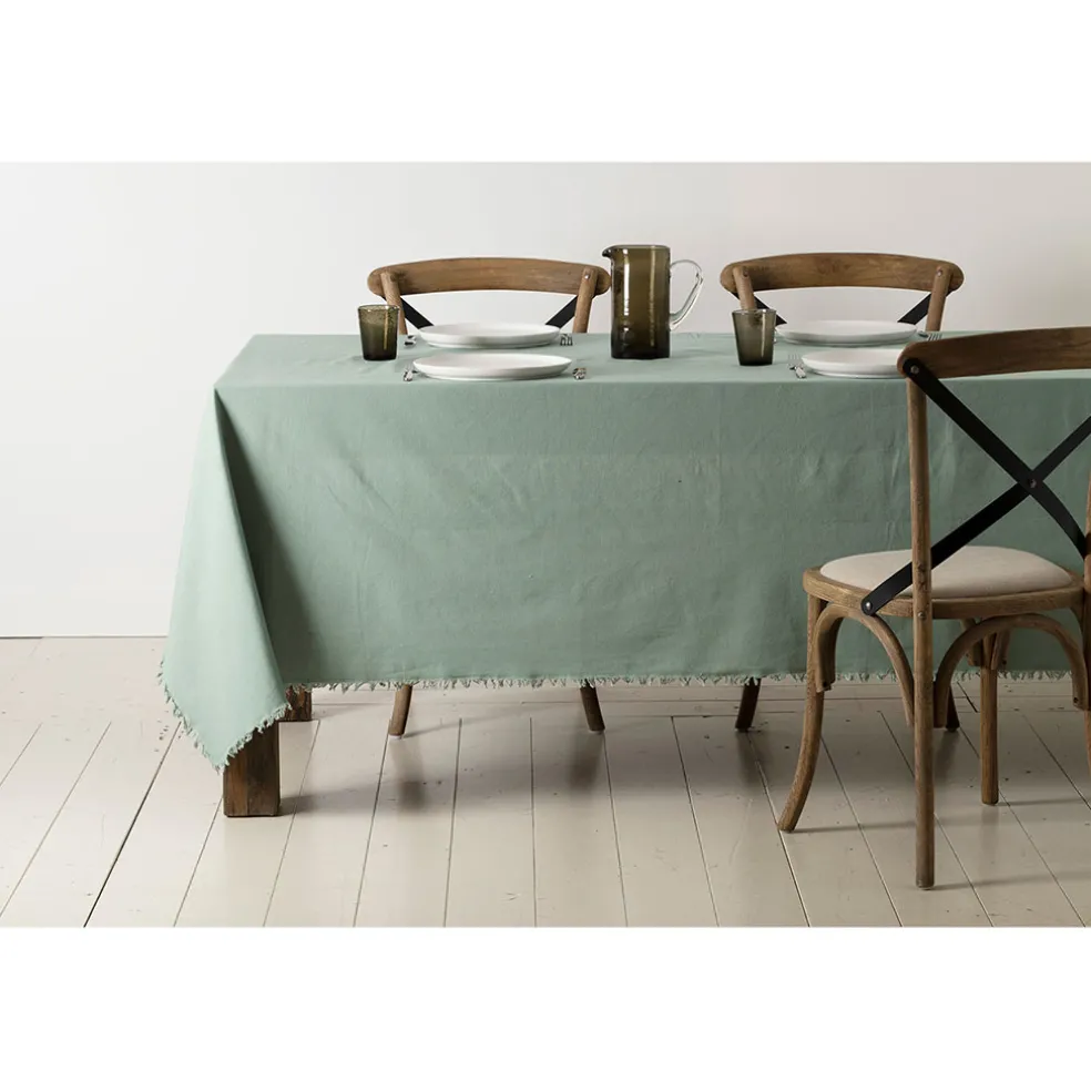Nappe nalia vert d'eau 250x160cm