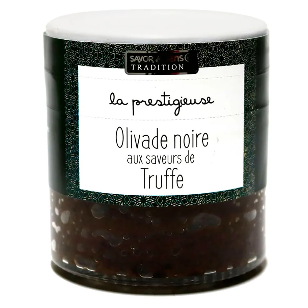 Olivade noire aux brisures de truffe noire