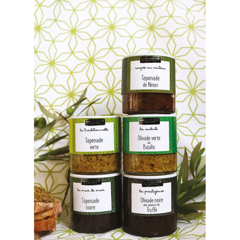 Olivade noire aux brisures de truffe noire