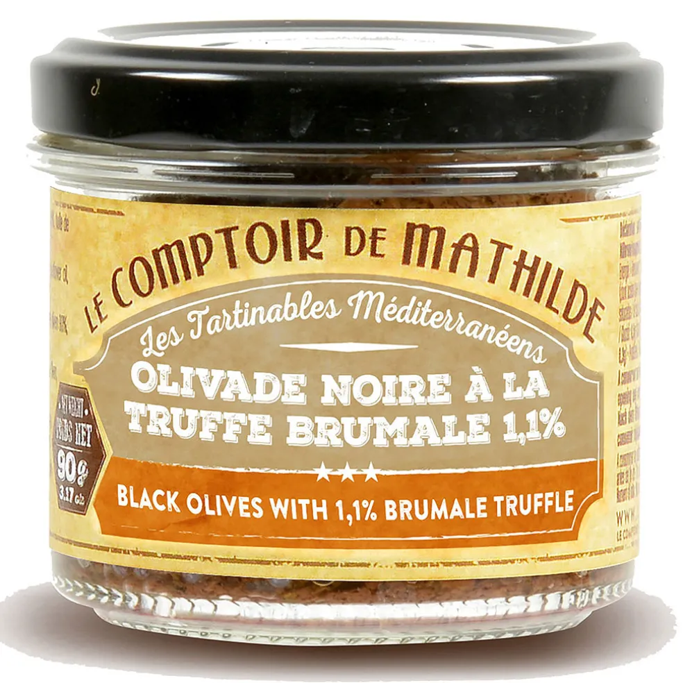 Olivade noire truffe brumale 90g