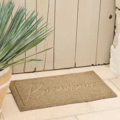 Paillasson en fibre de coco naturel 73x43cm