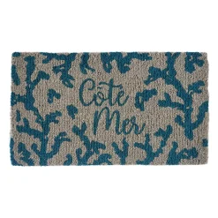 Paillasson estran bleu