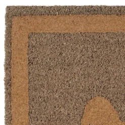 Paillasson homard en coco naturel 73x43cm - Homard