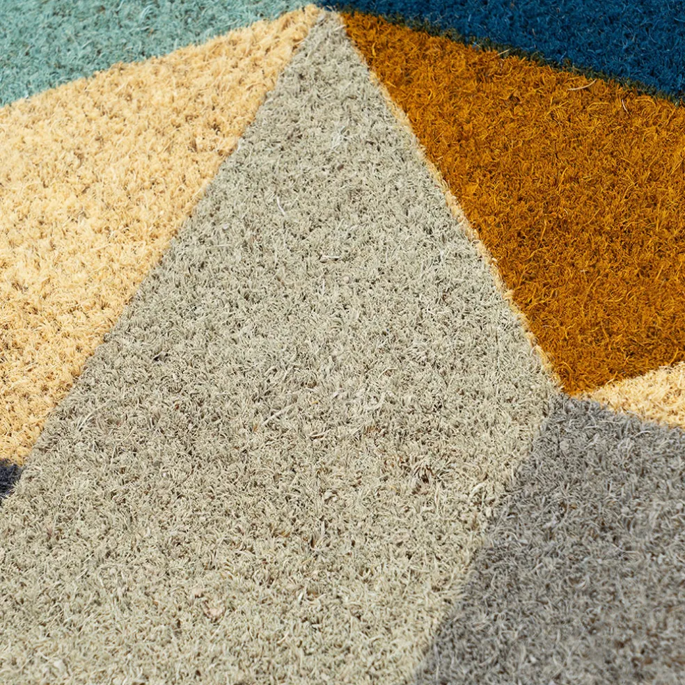 Paillasson trap multicolore en coco