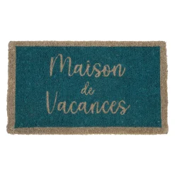 Paillasson vacances bleu