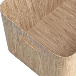 Panier en bois 40.6x30.5xh20.3cm