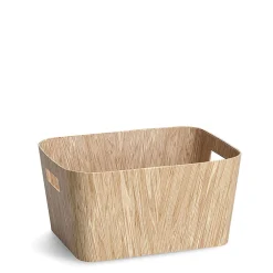 Panier en bois 30.5x22.9xh15.12cm