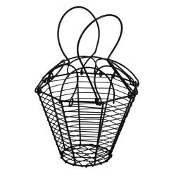 Panier en fer noir d20cm - Reserve