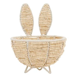 Panier en manguier et fer naturel - Floréal