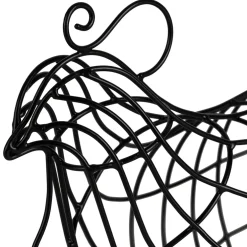 Panier poule en fer noir - Reserve