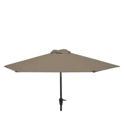 Parasol avec manivelle en coton ficelle d250xh200cm - Colors