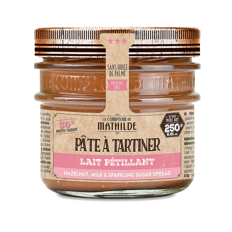 Pate à tartiner lait pétillant 250g
