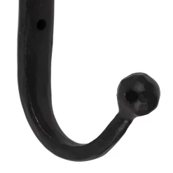 Patere double en fer noir - Minrai