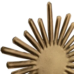 Patere soleil en fer doré - Heolio