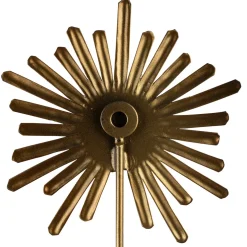 Patere soleil en fer doré - Heolio