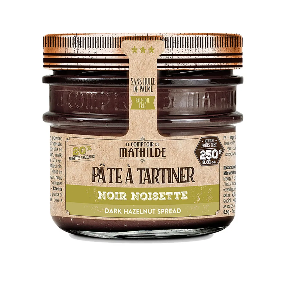 Pates à tartiner noir noisette - 250g