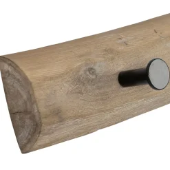 Patère 5 crochets en bois naturel - Chalet