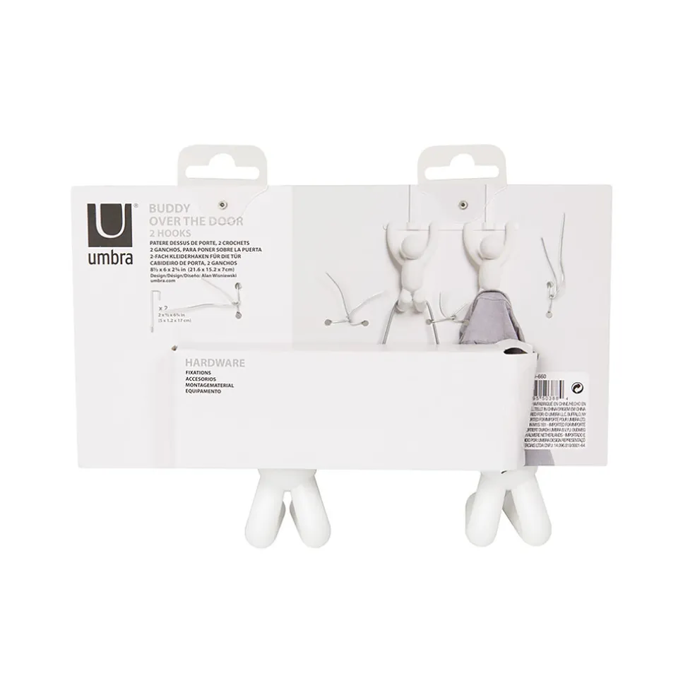 Patère porte buddy bonhomm blc