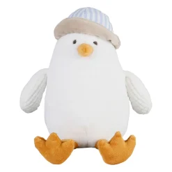 Peluche mouette en tissu blanc - Eté A La Mer