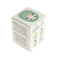 Petit daruma turquoise réussite scolaire