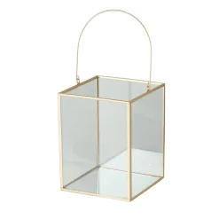 Photophore malta dore 12x14xh12cm