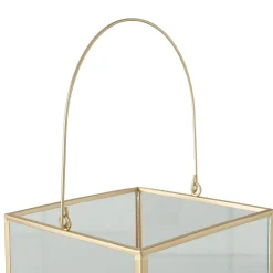 Photophore malta dore 12x14xh12cm