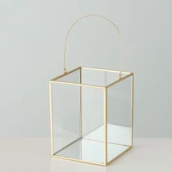 Photophore malta dore 12x14xh12cm