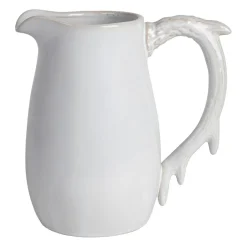 Pichet en grès blanc 1.5l - Foret